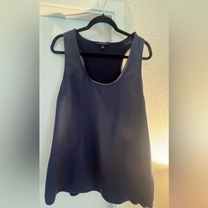 🧵 Banana Republic Navy Blue Shell Top | Size XL